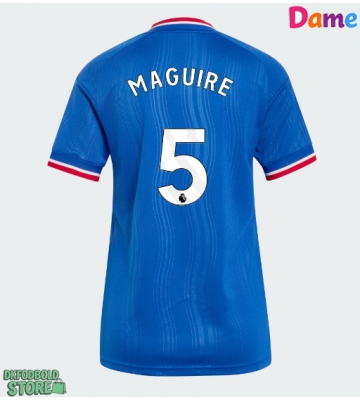 Manchester United Harry Maguire #5 Replika Udebanetrøje Dame 2026-27 Kortærmet